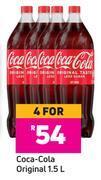Game Coca-cola original-for 4 x 1.5ltr offer