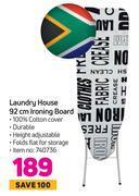 Game Laundry house 92cm ironing board offer