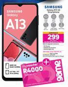 Game Samsung galaxy a13 4g smartphone-on 1gb red top up core more data offer