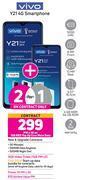 Game 2 x vivo y21 4g smartphone-on 1gb red top up core more data + on promo 70 offer