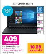 Game Hp intel celeron laptop-on my gig 5 offer