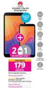 Game 2 x huawei y5p 4g smartphone-on red flexi 130 + on promo 70 offer
