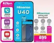 Game Hisense infinity u40 smartphone-each offer