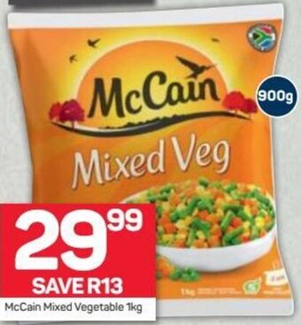 Pick n Pay McCain Mixed Vegetable 1kg offer