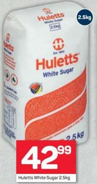 Pick n Pay Hulletts White Sugar 2,5kg offer