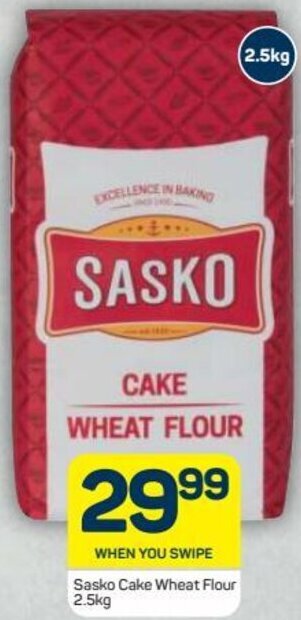 Pick n Pay Sasko Cake Wheat Flour 2,5kg offer
