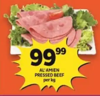 FoodWorld Al'Amien Pressed Beef per kg offer