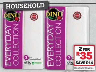 Pick n Pay Dinu Roller Towel 2s offer