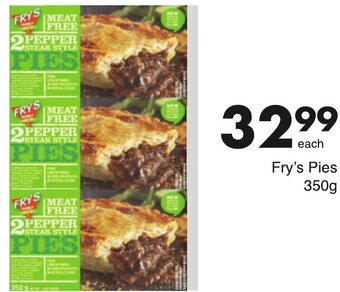 Save Fry's Pies 350g offer