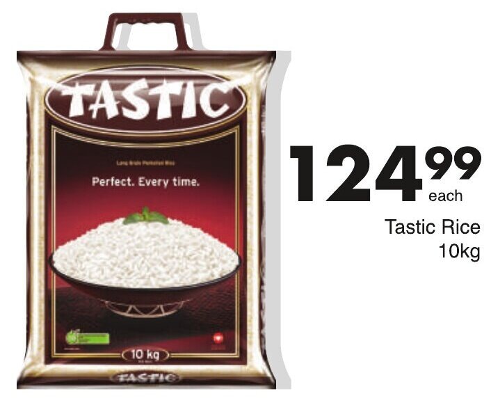 Tastic Rice 10kg offer at Save