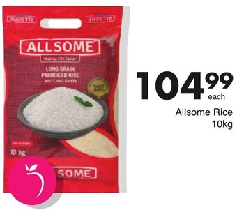 Save Allsome Rice 10kg offer