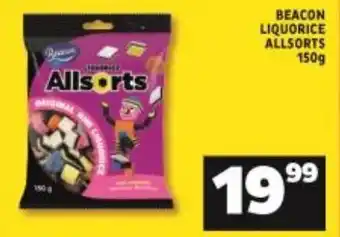 FoodWorld Beacon Liquorice Allsorts 150g offer