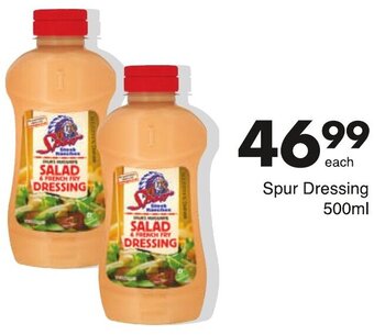 Save Spur Dressing 500ml offer