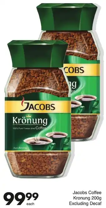 Jakobs Coffee Kronung 200g Excluding Decaf
