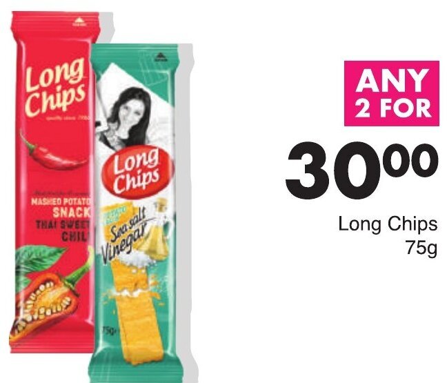 Long Chips 75g offer at Save