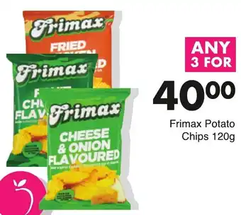 Save Frimax Potato Chips 120g offer