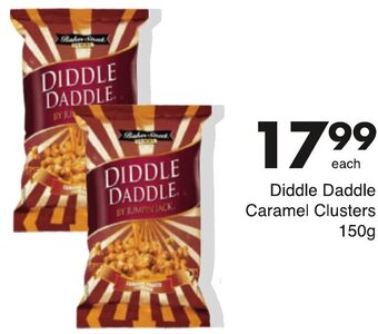 Diddle Daddle Caramel Clusters 150g