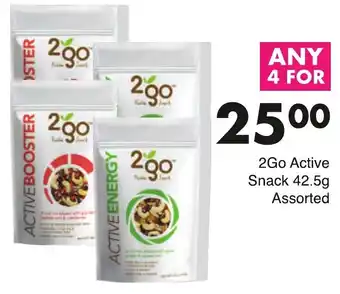 2Go Active Snack 42,5g Assorted