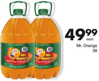Save Mr. Orange 5lt offer