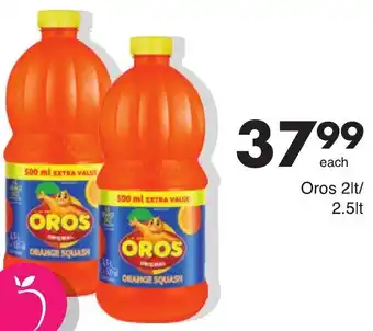 Save Oros 2lt/2,5lt offer