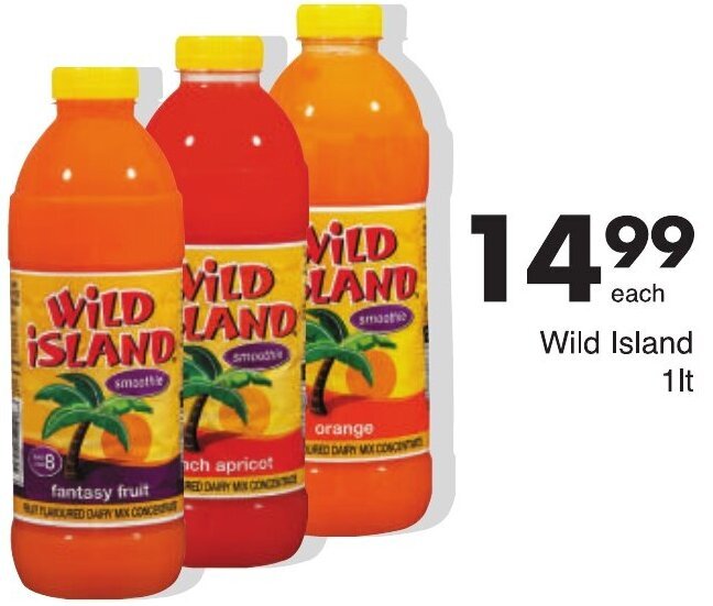 Wild Island 1lt offer at Save