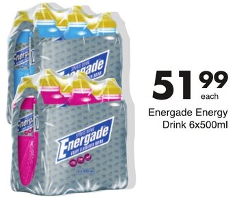 Save Energade Energy Drink 6x500ml offer