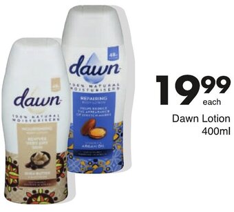 Save Dawn Lotion 400ml offer