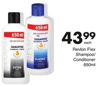 Save Revlon Flex Shampoo/Conditioner 650ml offer