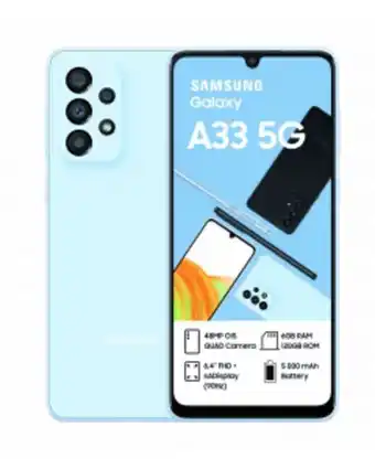 HiFi Corp Samsung galaxy a33 5g dual sim blue offer