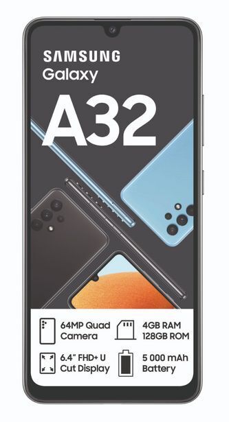 Vodacom Samsung galaxy a32 lte - red 500mb 50min offer