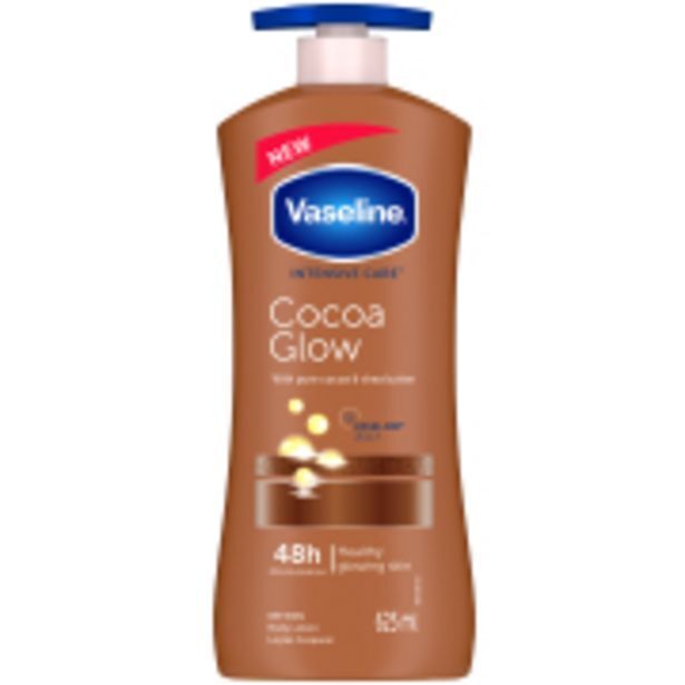 Intensive care moisturizing body lotion for dry skin cocoa glow 625ml