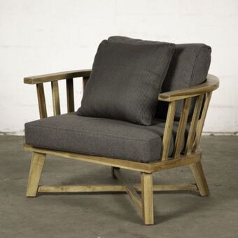 Ava occasional chair with cushions
