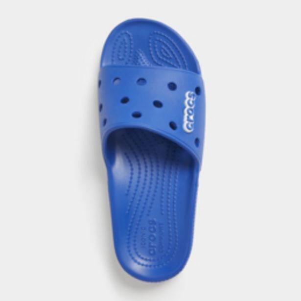 Crocs blue classic slide offer at Markham Crocs blue classic slide offer at Markham