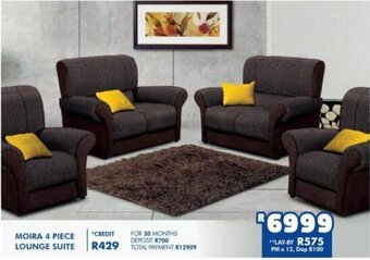 Russells Moira 4 Piece Lounge Suite offer