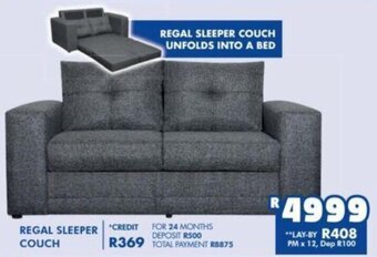 Russells Regal Sleeper Couch offer
