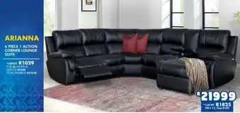 Russells Arianna 6 Piece 1 Action Corner Lounge Suite offer