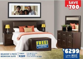 Russells Belmont 3 Piece Bedroom Suite offer