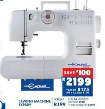 Russells Sewing Machine EXP889 offer
