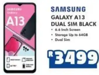 Russells Samsung Galaxy A13 Dual SIM Black offer