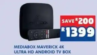 Mediabox Maverick 4K Ultra HD Andriod TV BOx