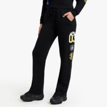 Sportscene Redbat athletics women's black jogger offer