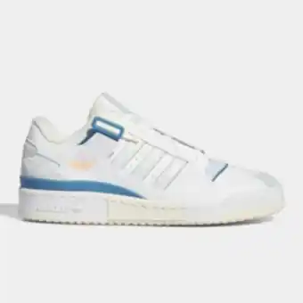 Sportscene Adidas originals men's forum exhibit low white/blue sneaker offer