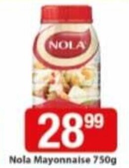 Check Save Nola Mayonnaise 750g offer