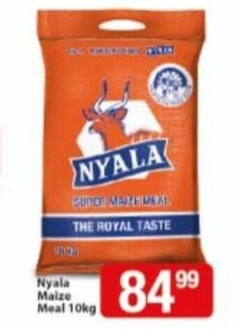 Check Save Nyala Maize Meal 10kg offer