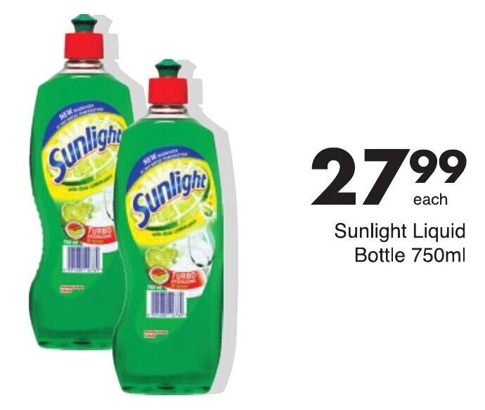 Sunlight Liquid bottle 750ml offer at Save