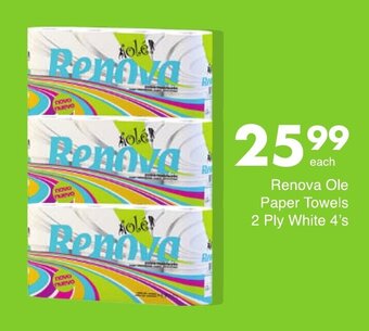 Save Renova Olé Paper Towels 4's offer