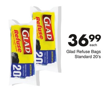 Glad Refuse Bags Standard 20's