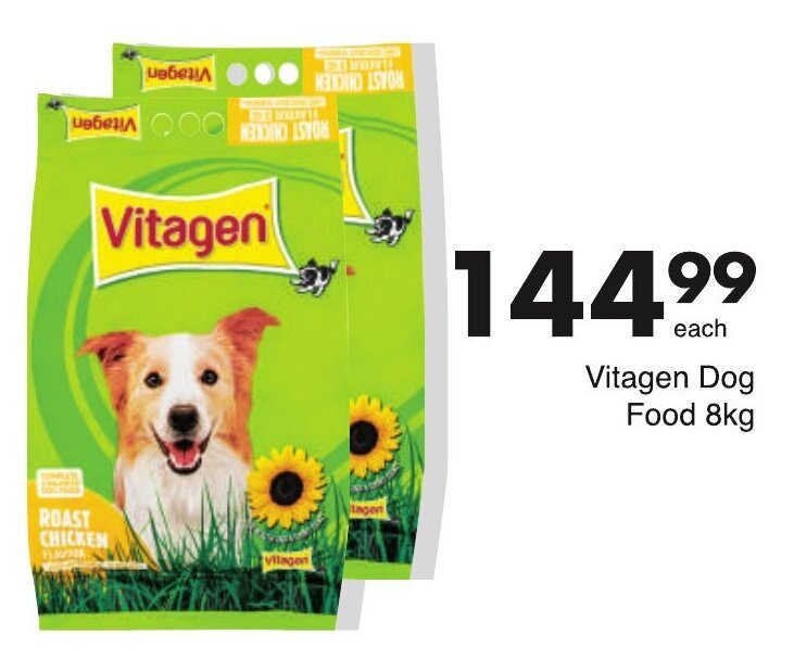 Vitagen Dog Food 8kg offer at Save