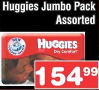 Advance Cash n Carry Huggies Jumbo Pack assorted offer