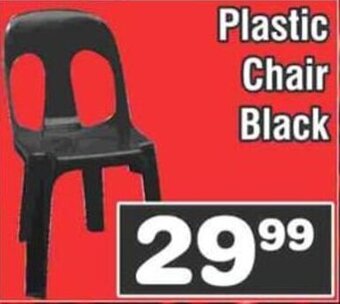Advance Cash n Carry Plastic Chair Black offer